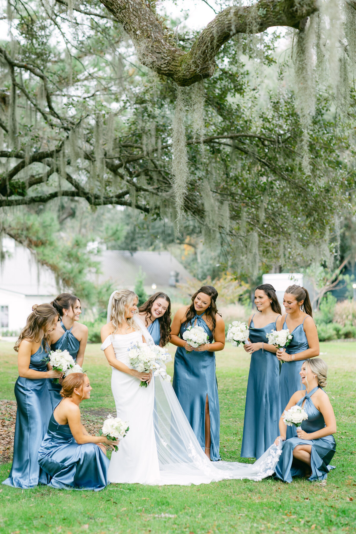 Katherine Horton Photography Sarah & Trey's Wedding Day Bride & Bridesmaids 058