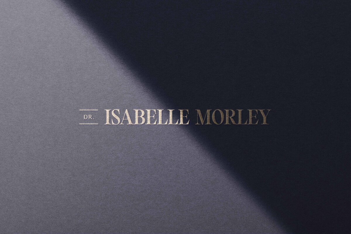Dr. Isabelle Morley stationery mockup