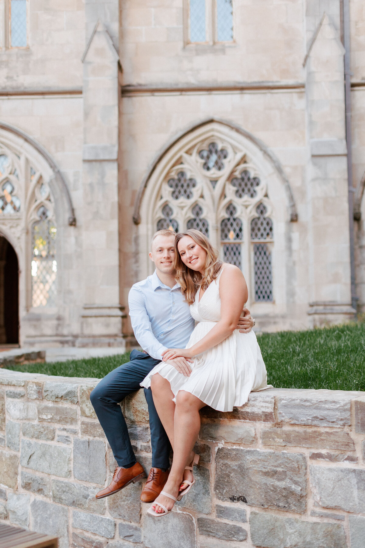 NATIONAL CATHEDRAL ENGAGEMENT SESSION - Katie Annie Photography-5618