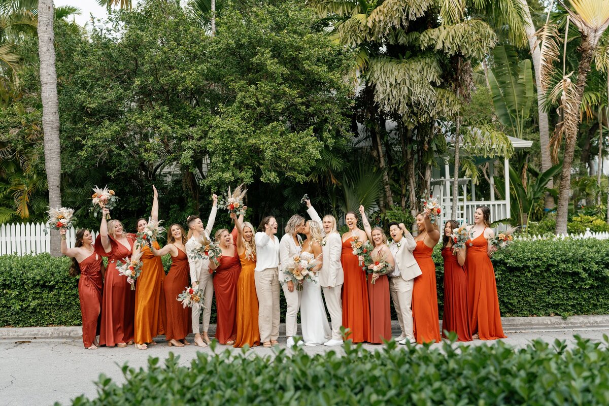 2 JORDAN AND DANIELLE - KEY WEST HEMINGWAY HOME - DUARTE FLORAL DESIGN - FLORIDA KEYS WEDDING PLANNER - KEY WEST WEDDING PLANNER - LITTLE MISS PLANNER - BRIDES - JUST MARRIED