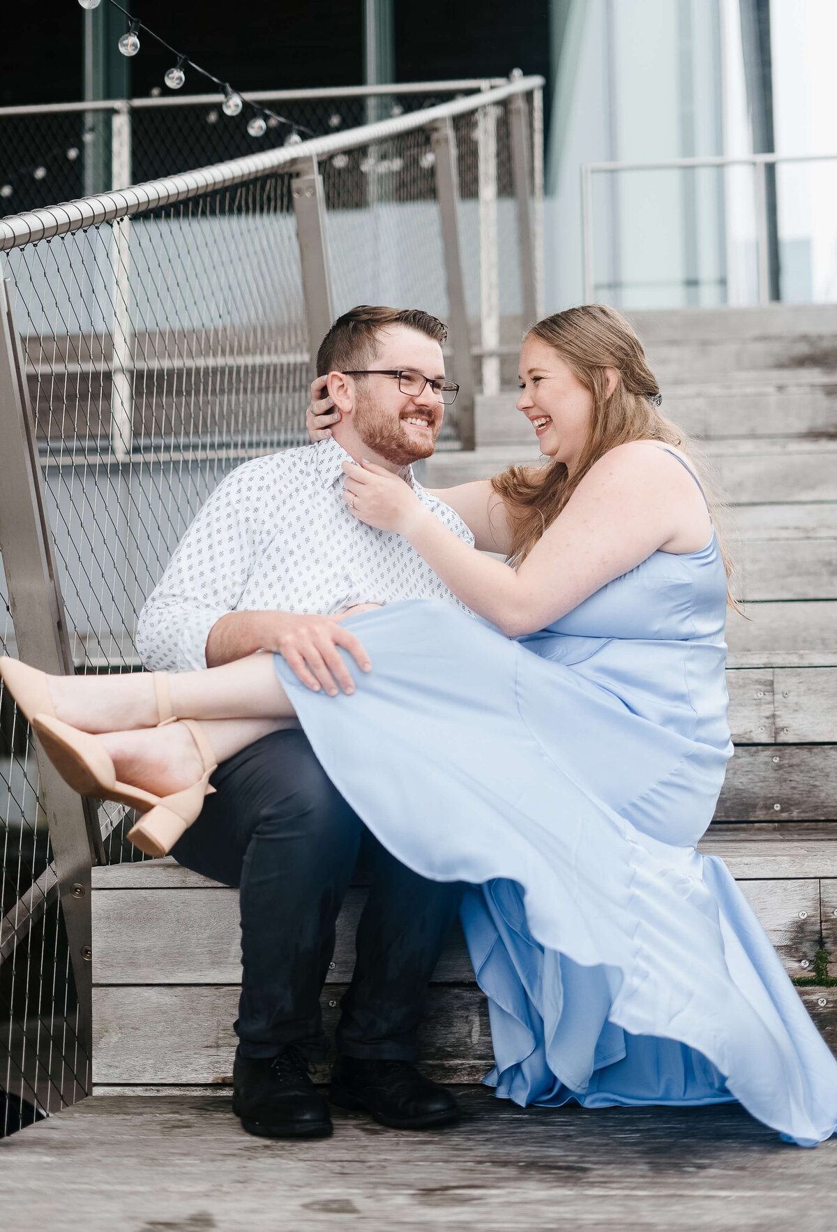 Capture stunning engagement photos in Boston's Seaport District. Modern, scenic, and timeless photography with a beautiful waterfront backdrop