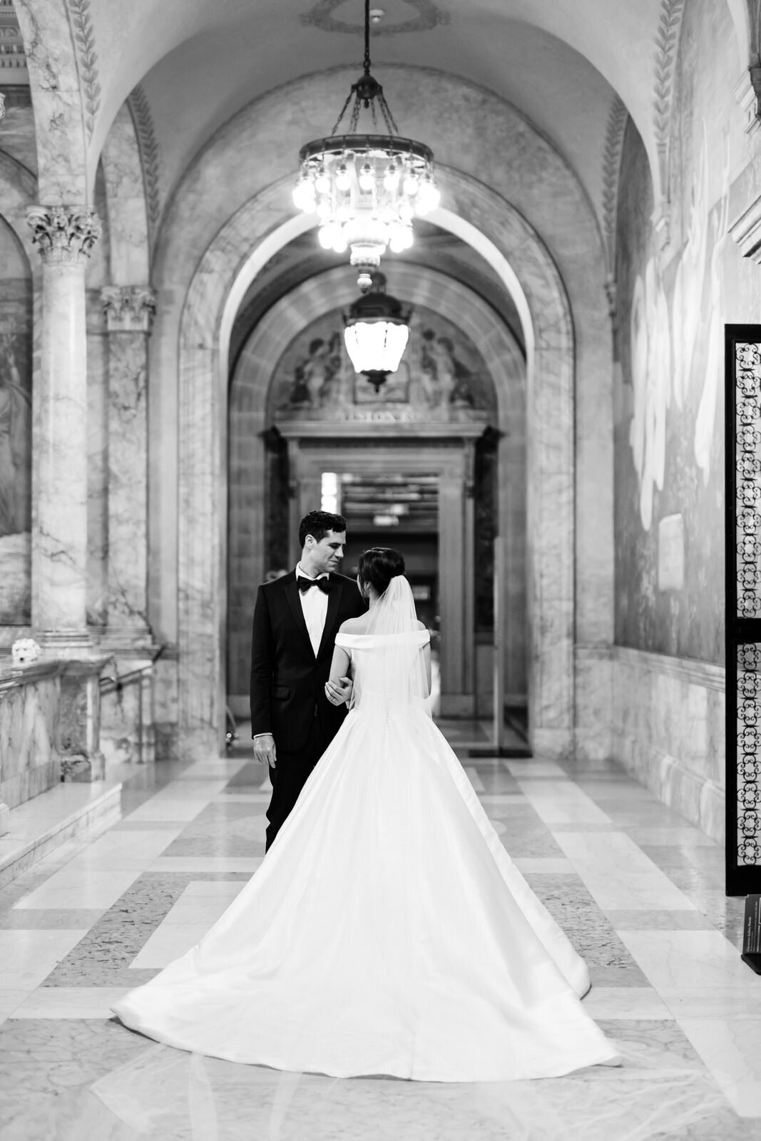 Boston Public Library Wedding Photography 38