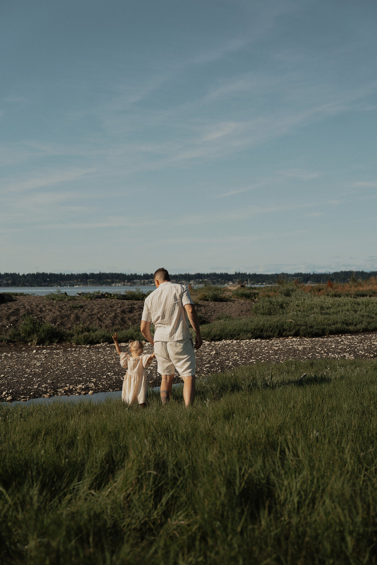 Family session at the beach in Royston by Latitude 49 photography