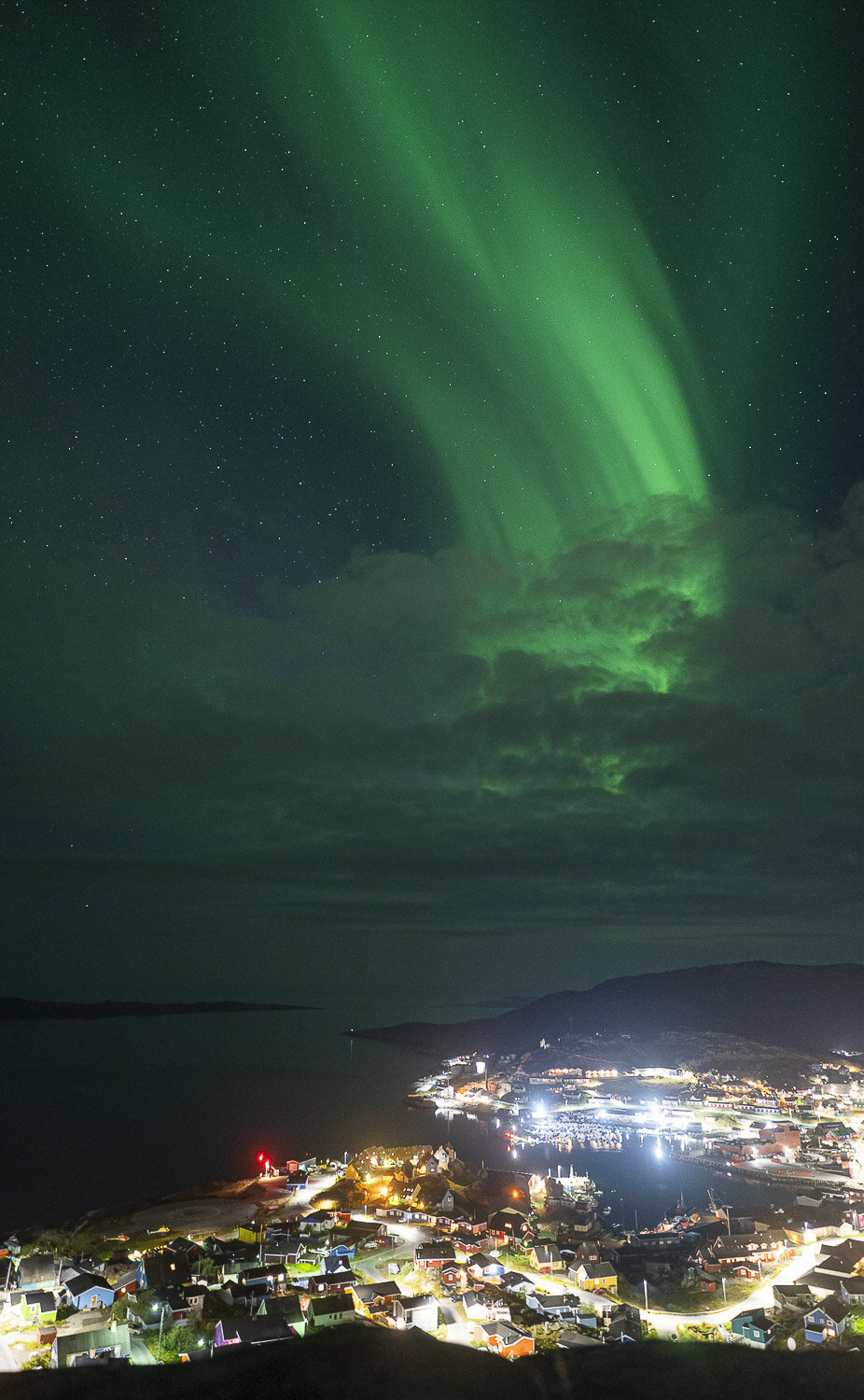 Northern Lights Above Qaqortoq South Greenland By Stephanie Vermillion