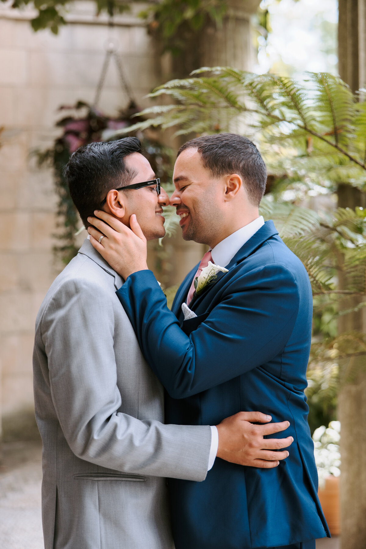 Mehul & Stefan - Rezdora NYC Untermyer Gardens - Intimate Wedding Previews 052