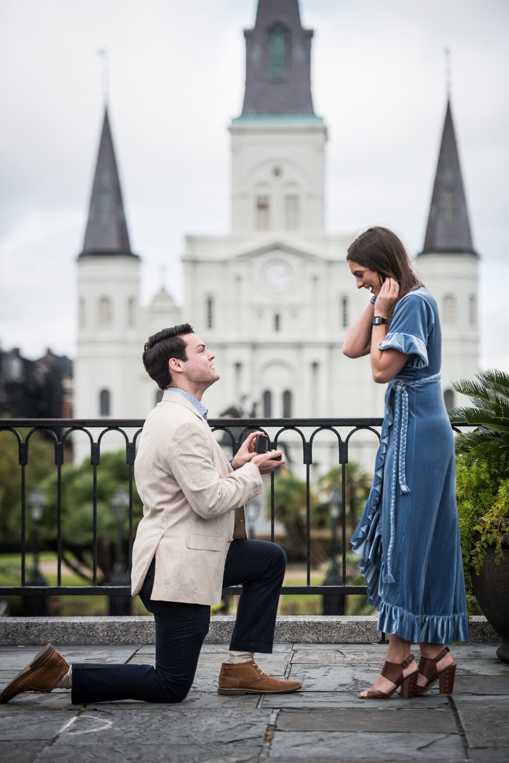 New Orleans Marriage Proposal in the French Quarter