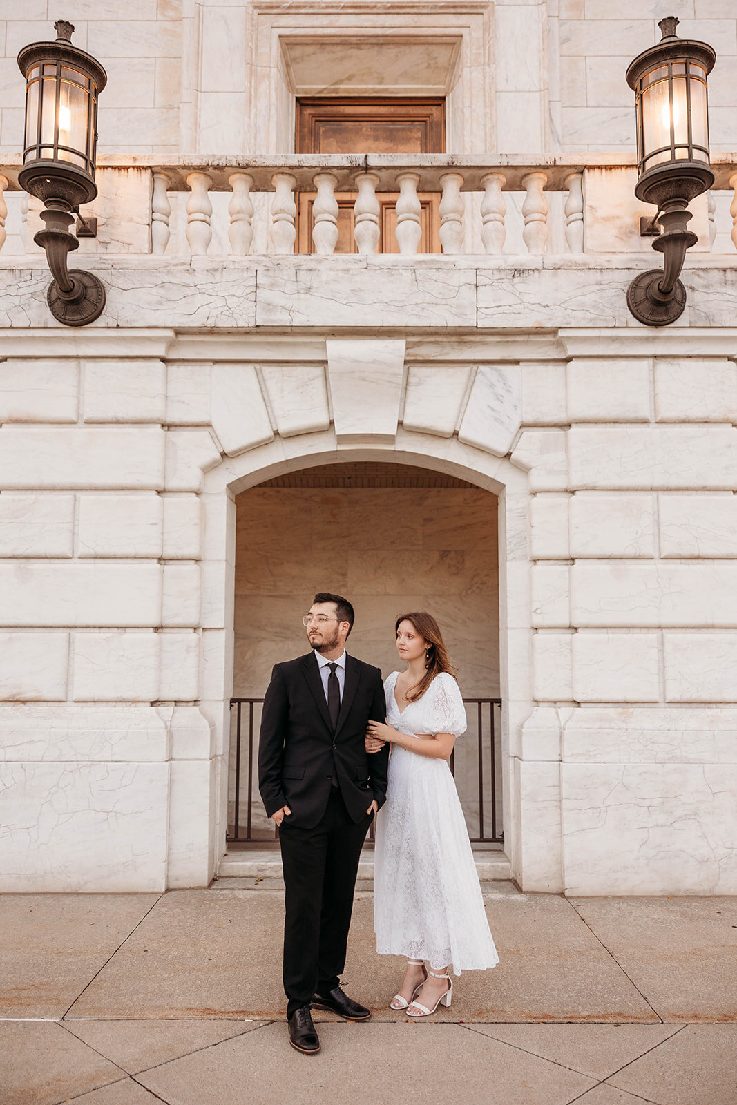 DIA Detroit Institute of Arts Engagement Session Detroit Michigan K. E. Rogers Photography-121