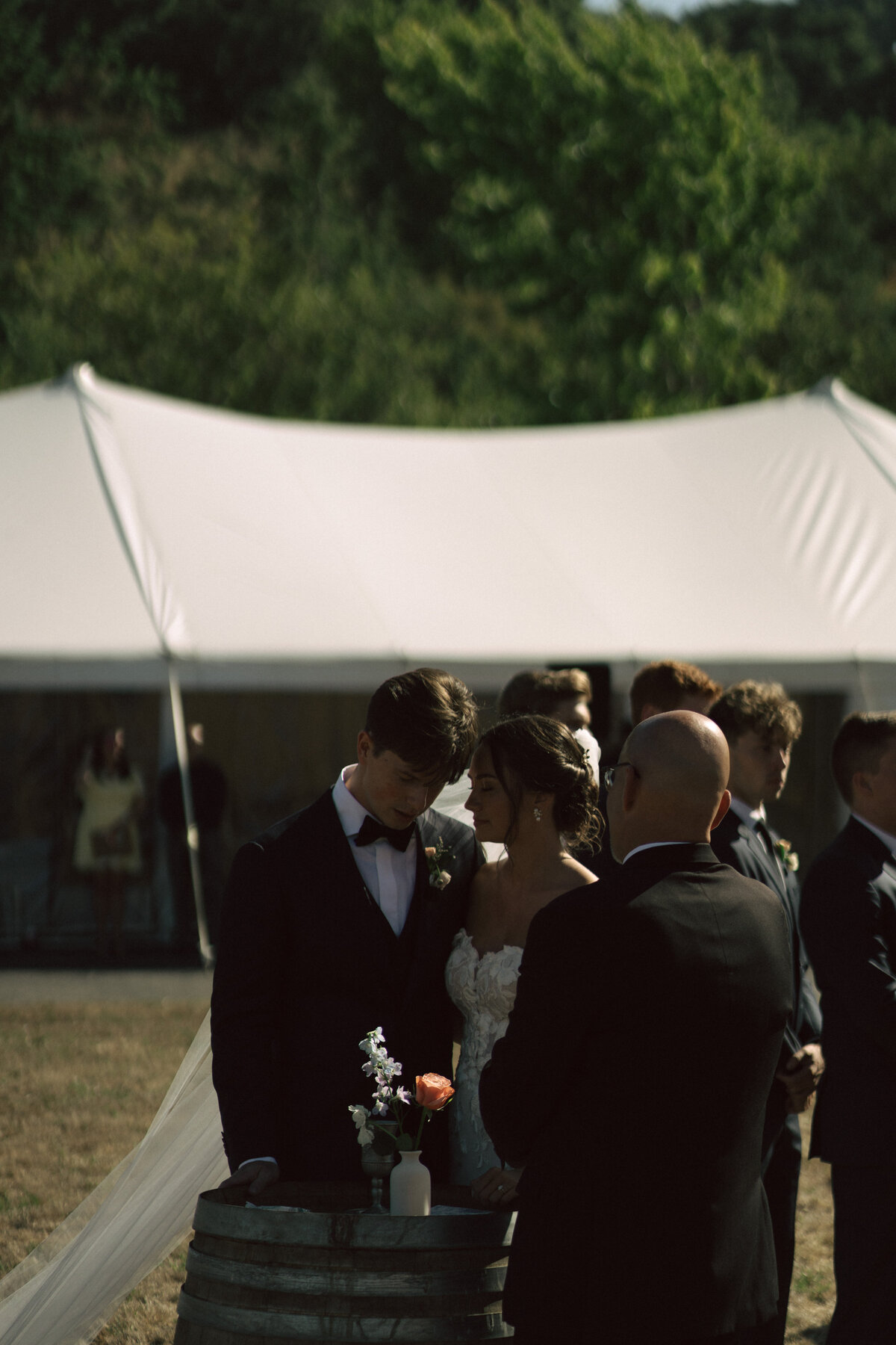 Intimate Wine Country Wedding in Sonoma, California