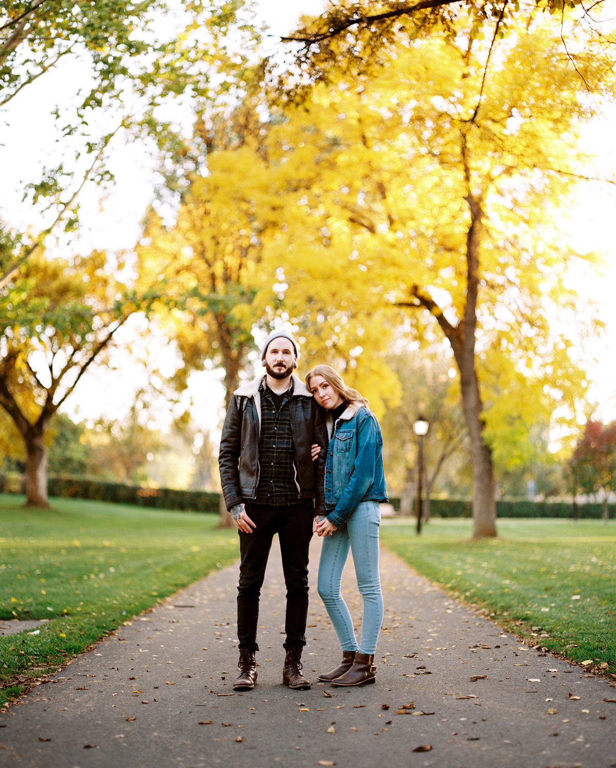 Fort George Park Prince George Engagement session fall
