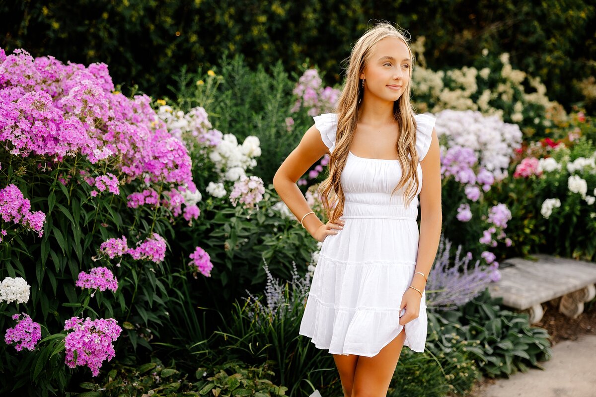 Senior Photos at Green Bay Botanical Gardens_0252