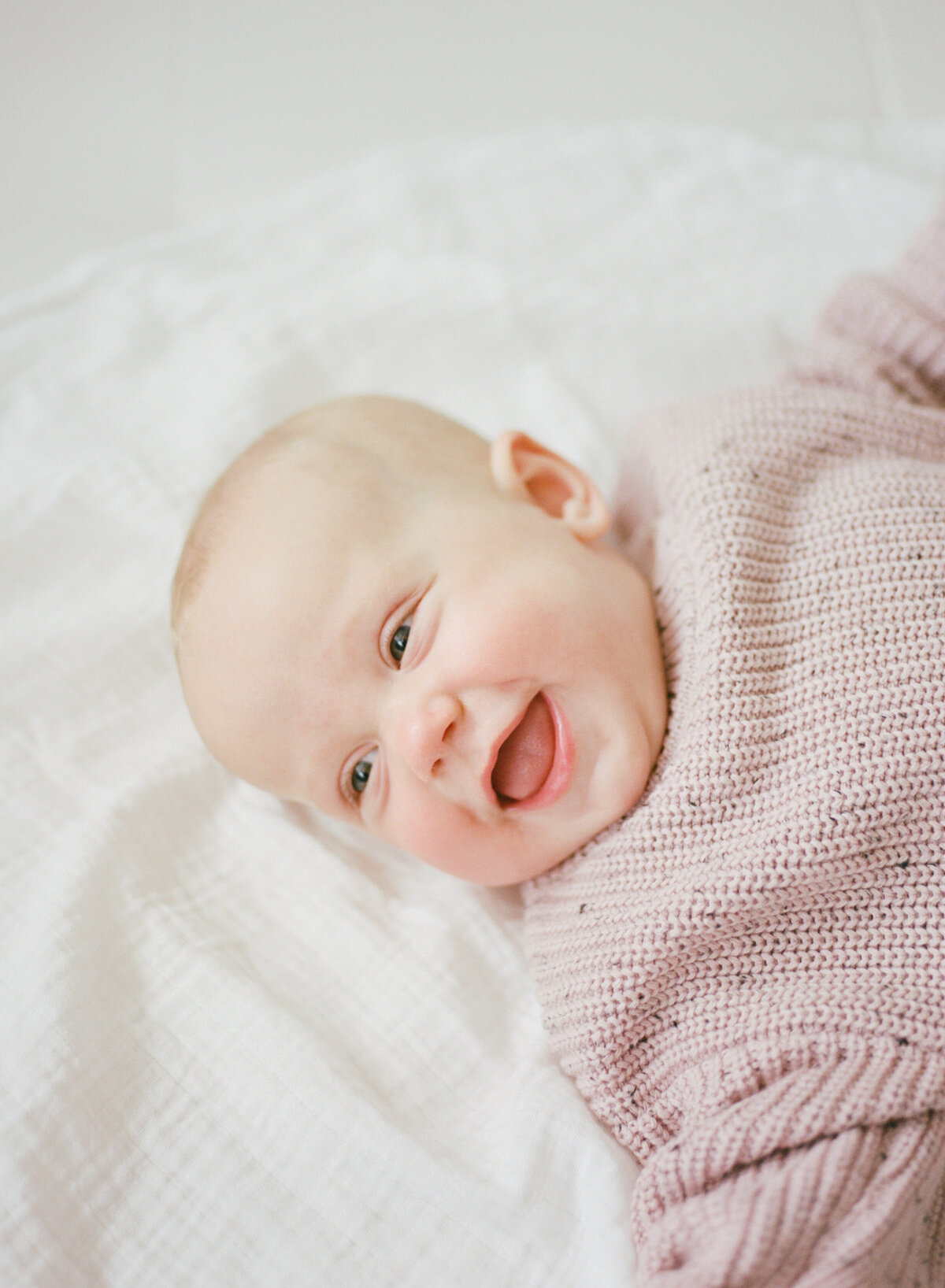 six month baby milestone film photographer hpoto