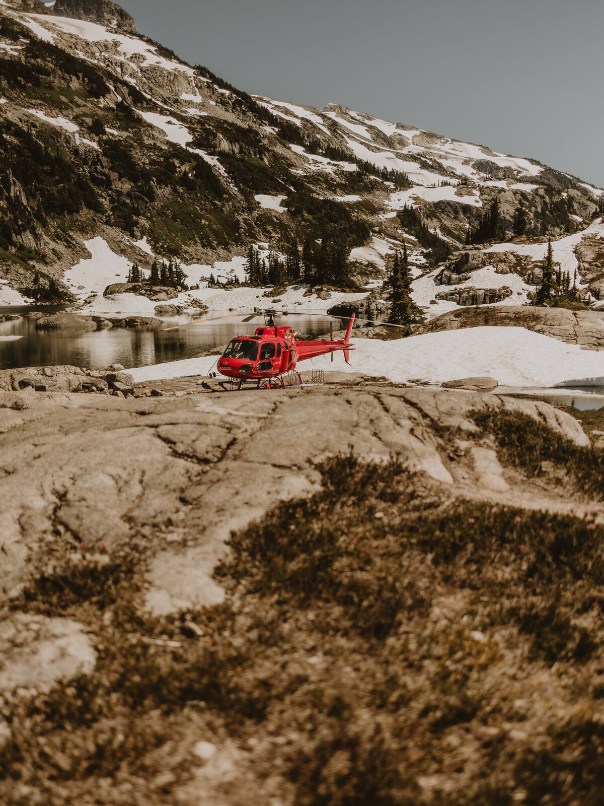 Rainbow mountain, Beverly lake , Whistler BC