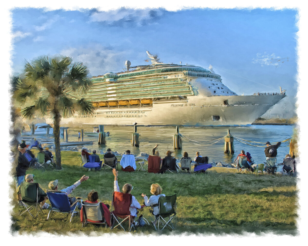 painted  boat images for port Canaveral