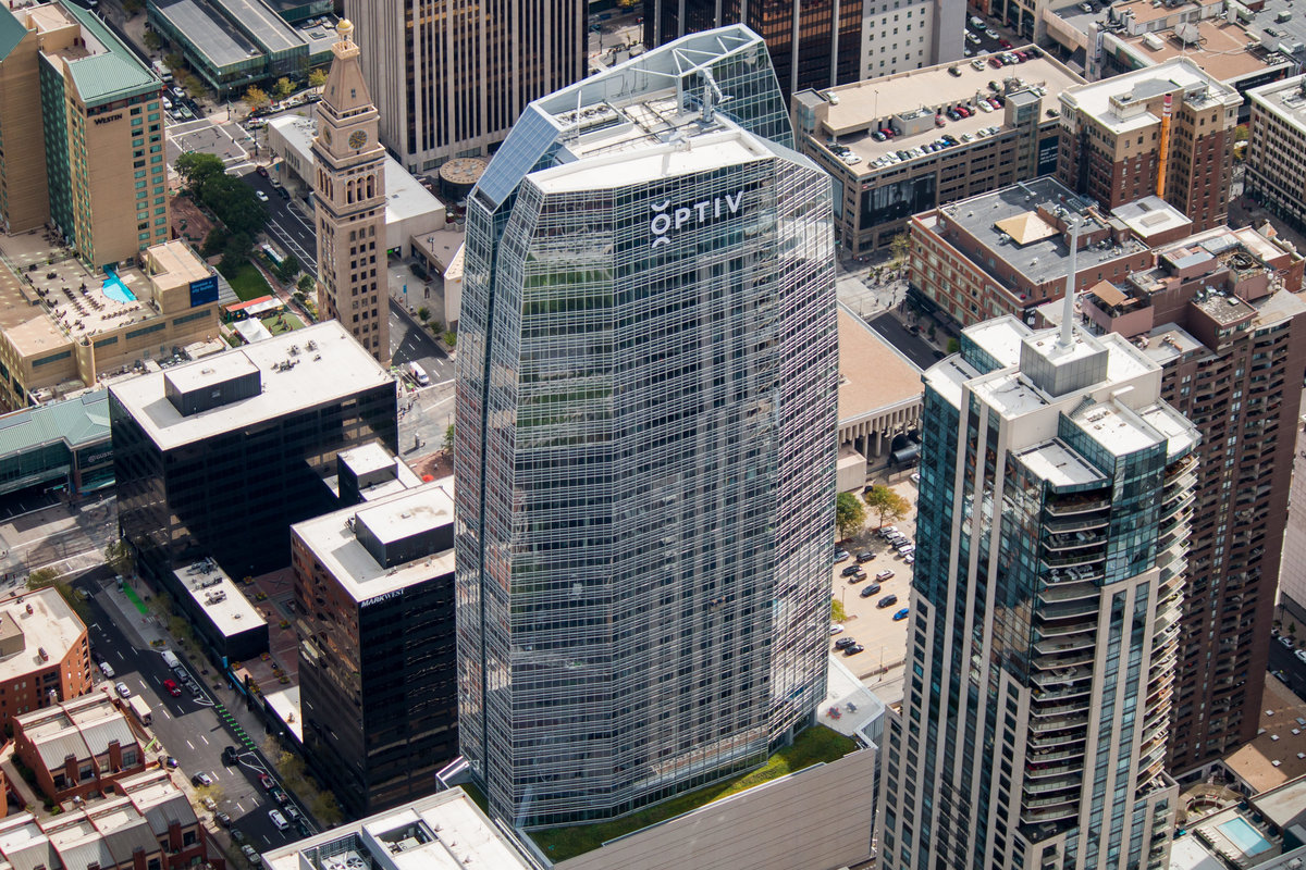 Downtown Denver Aerial Photo