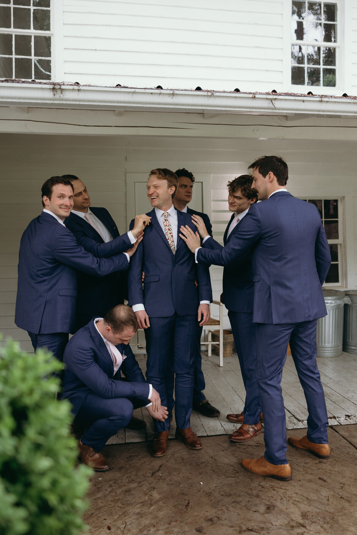Groomsmen Portraits by Richmond VA Wedding Photographer