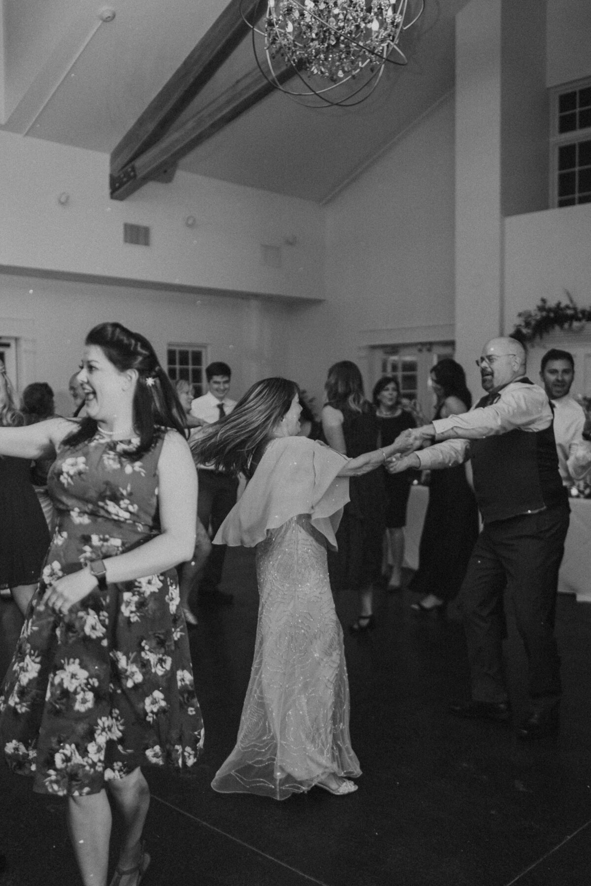 dancing at reception