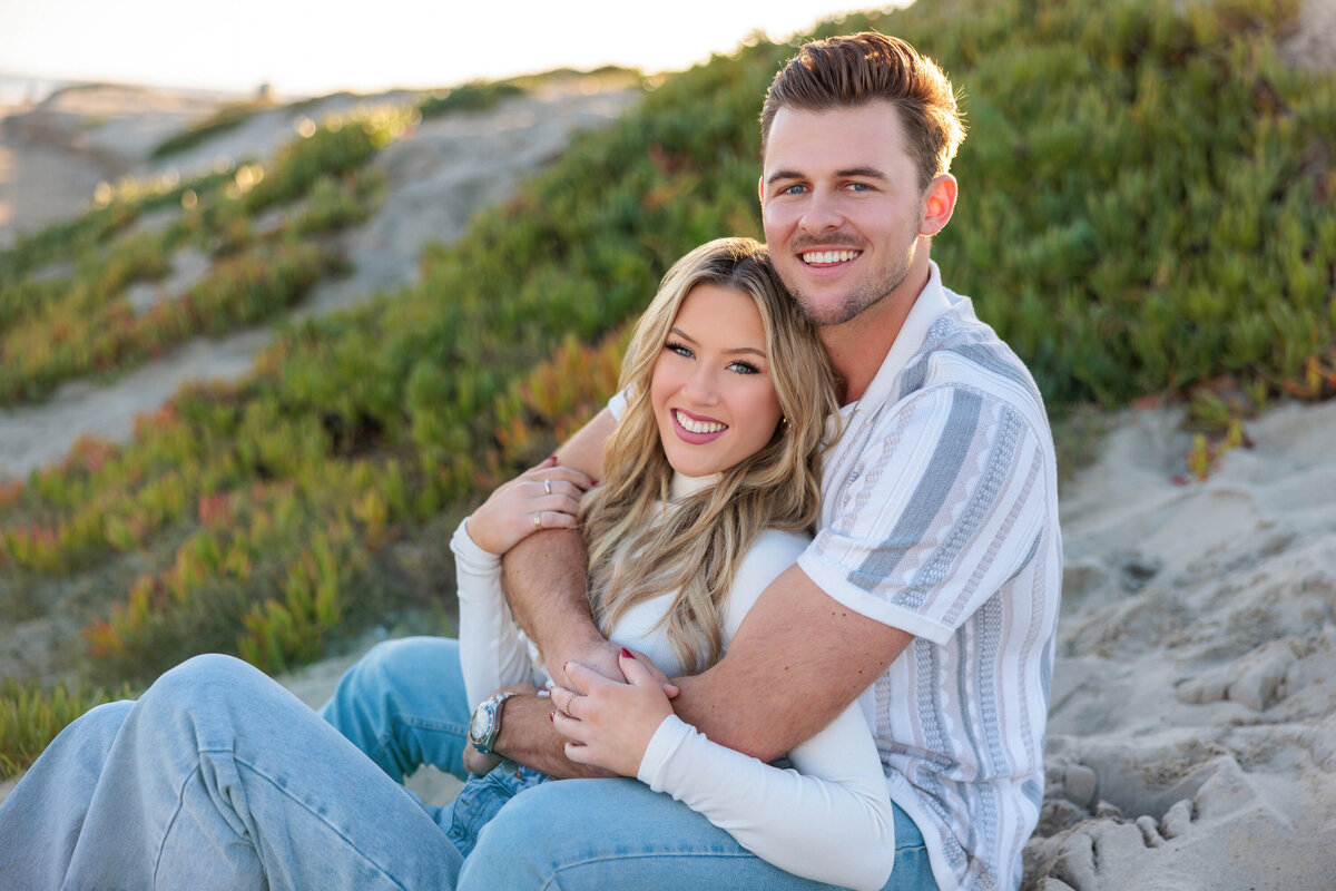 Coronado couples session dallas cowboys cheerleader