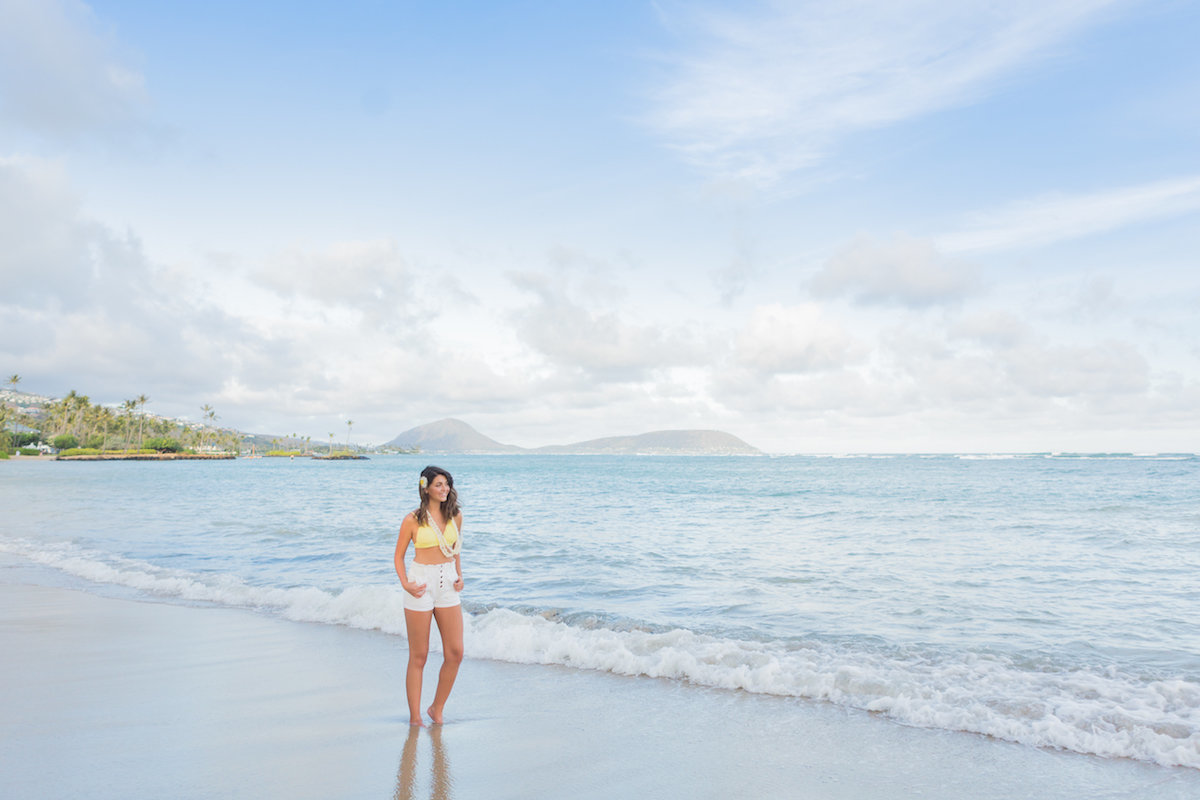 Oahu senior portraits