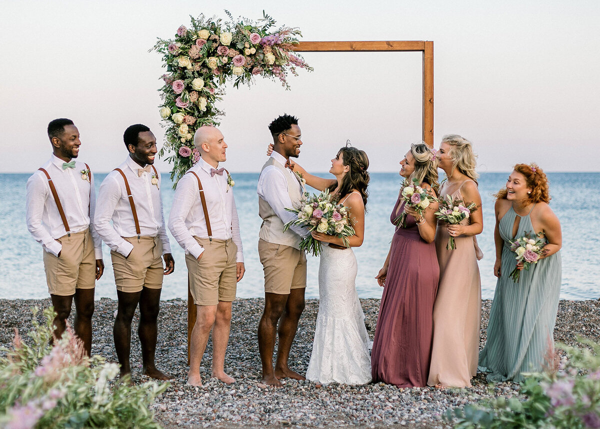 beach wedding with bohemian touches in rhodes greece (44)