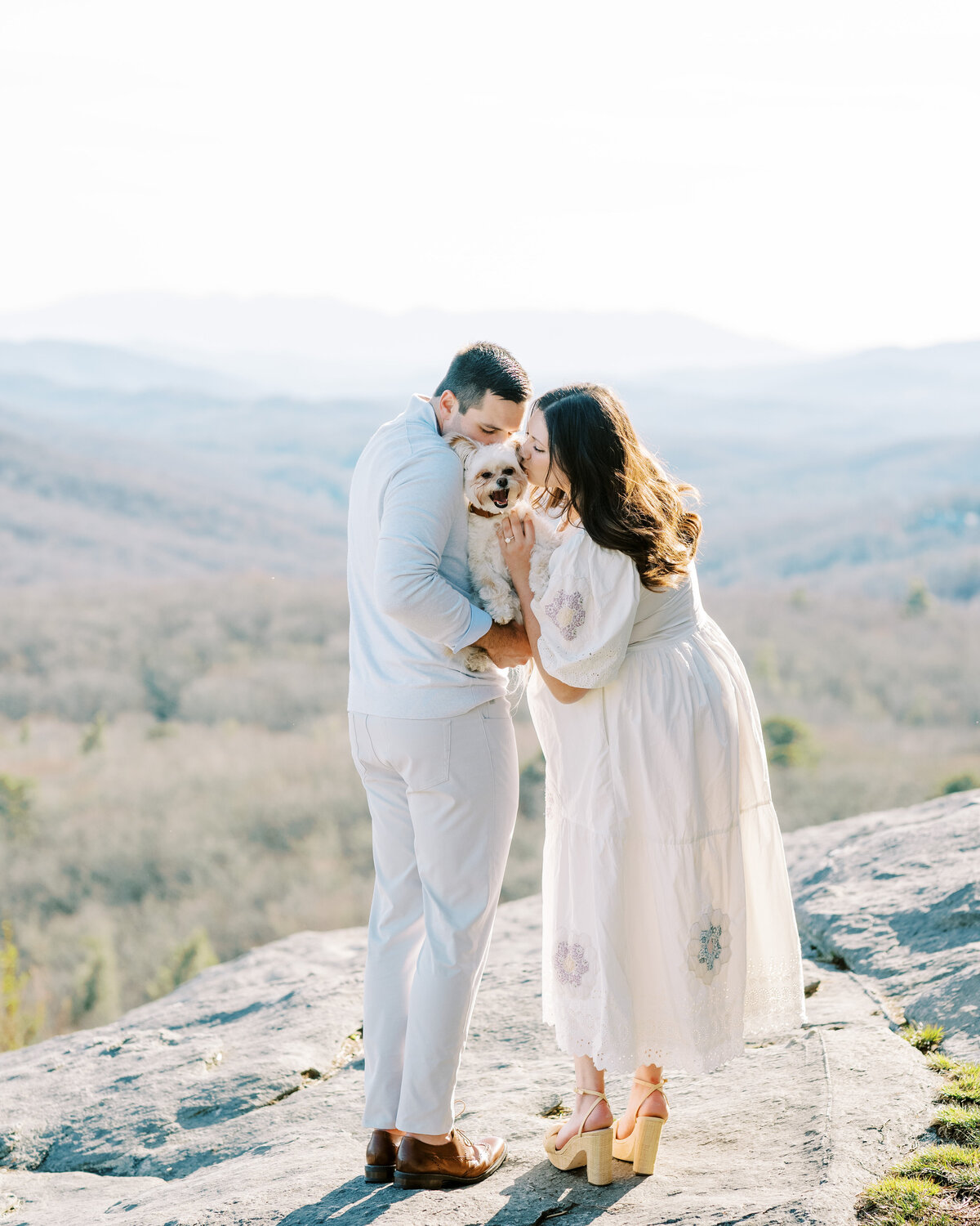 The Fourniers | Grandfather Mountain Engagement-35
