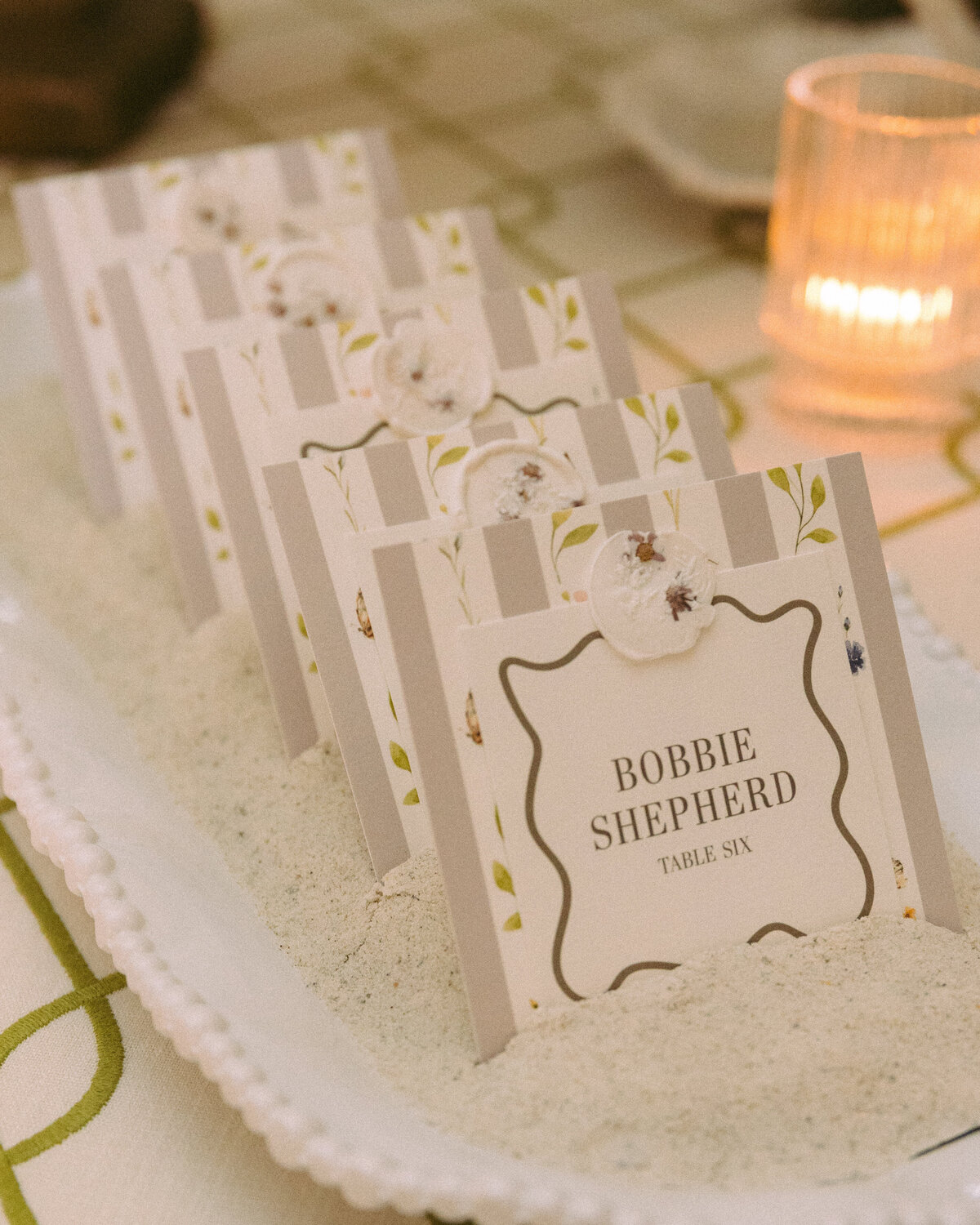 floral-wedding-escort-cards-at-wadsworth-mansion-ct