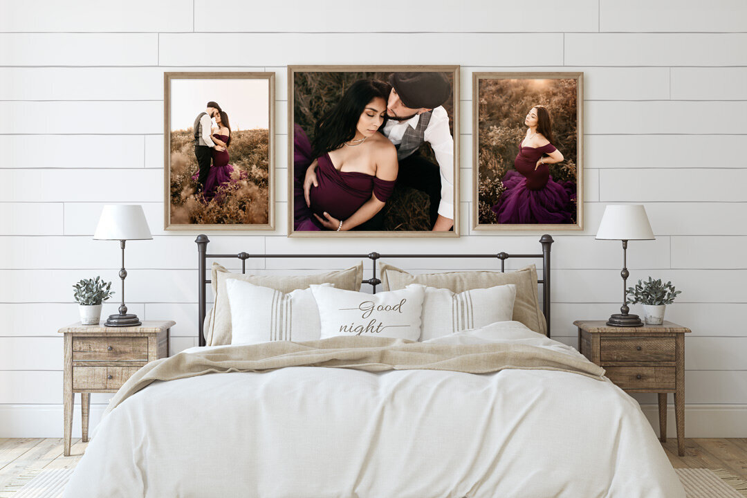 Maternity Photographer in Lansing Bedroom Gallery by For The Love Of Photography