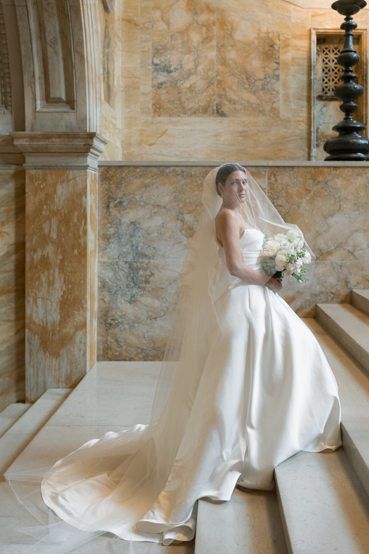 Grace & Ardor Co. East Coast Wedding Engagement Photography Pennsylvania New York City New Jersey Timeless Bold Art Direction Editorial Erin McGeever Boston Public Library-36