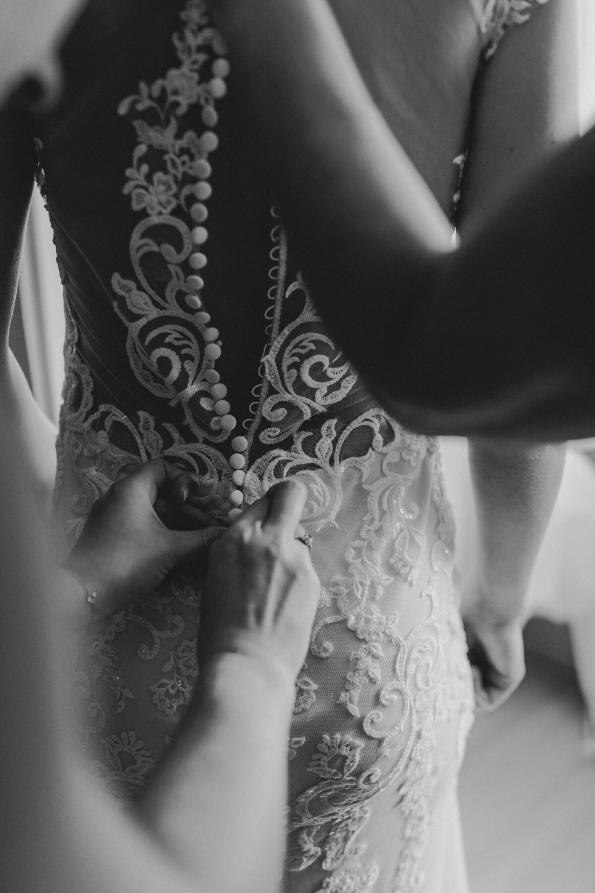 wedding-dress-detail-black-and-white