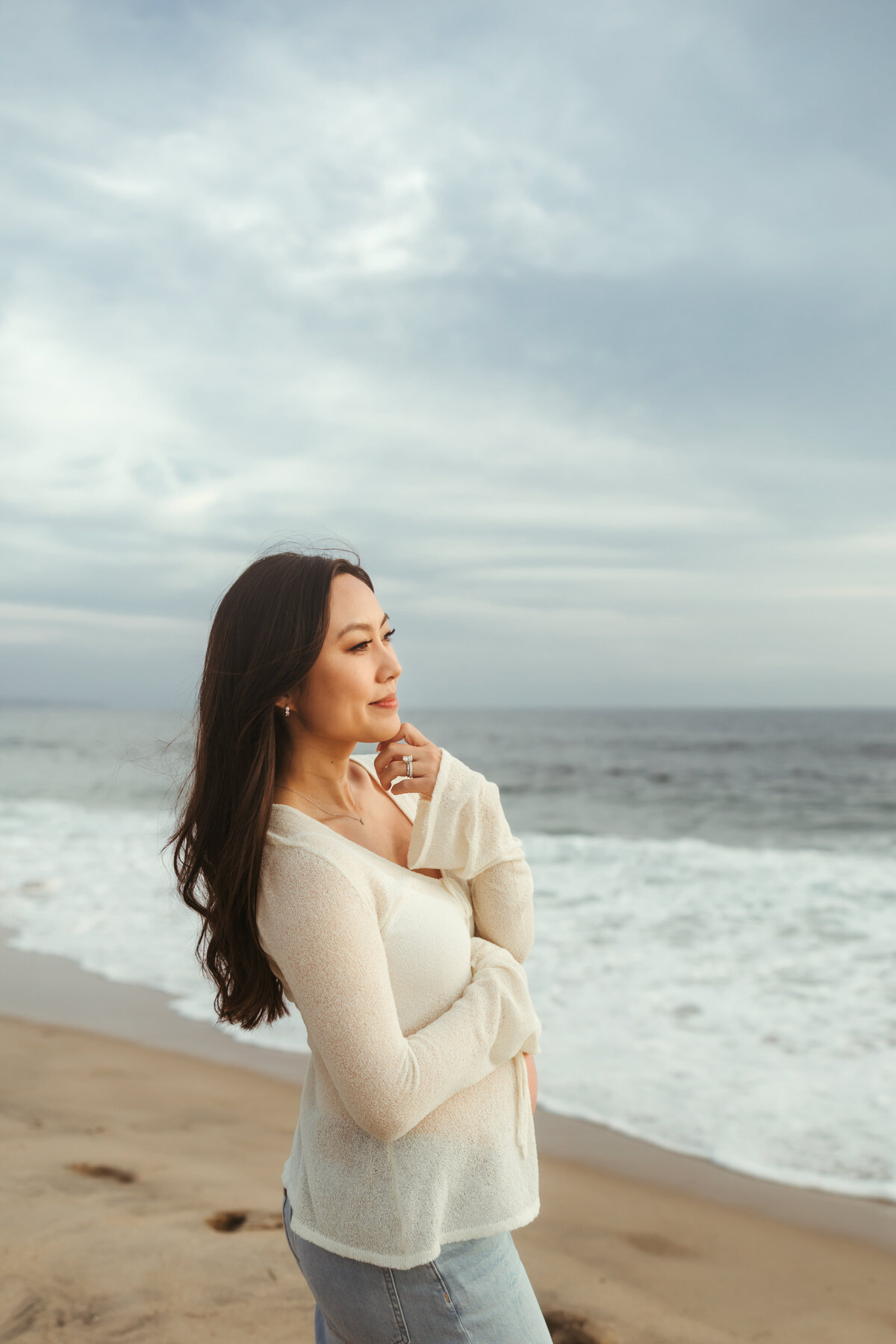 LA Beach Maternity Photography 67