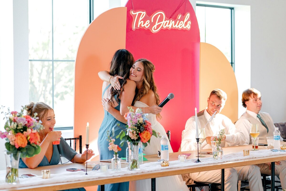 bride-hugging-maid-of-honor