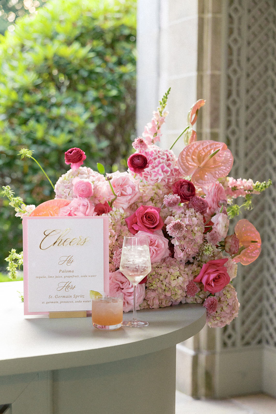 Pink destination wedding in newport-Halie Child Photography-58