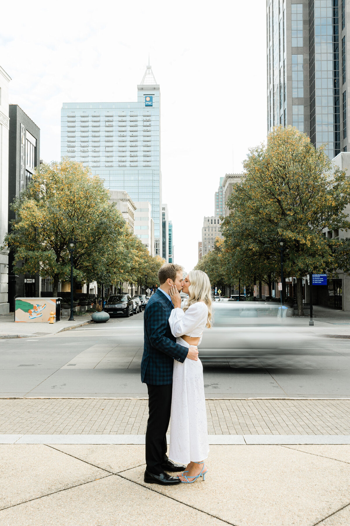 Downtown Raleigh Engagement