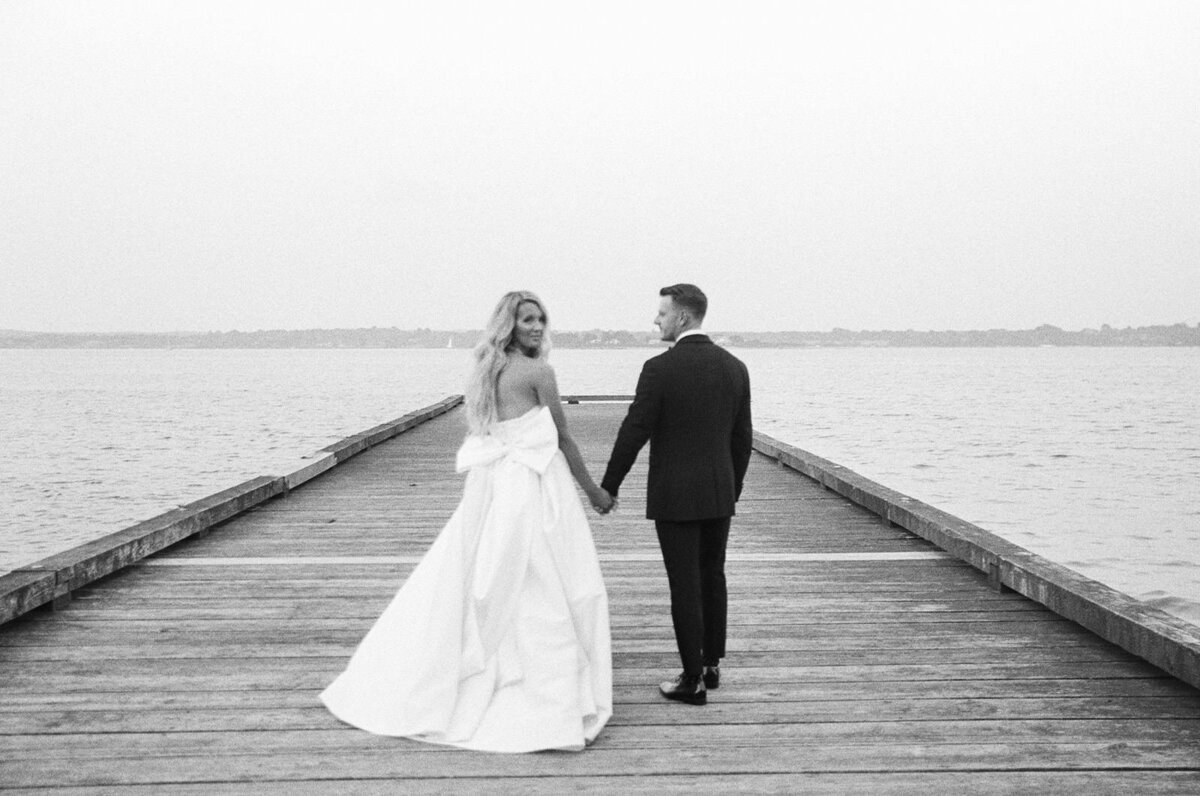 Pink destination wedding in newport-Halie Child Photography-83