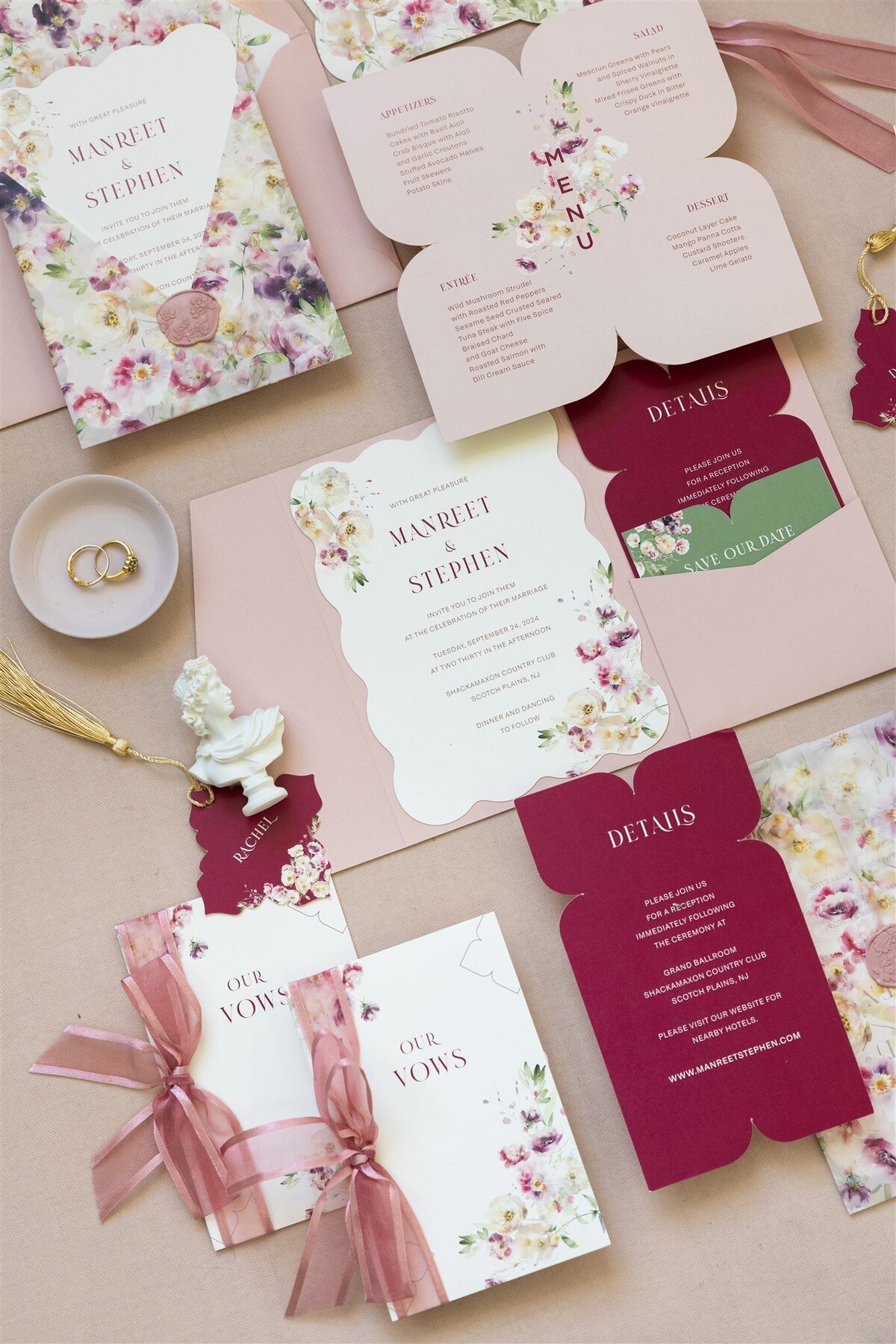 EC Style shoot wedding invitation 3