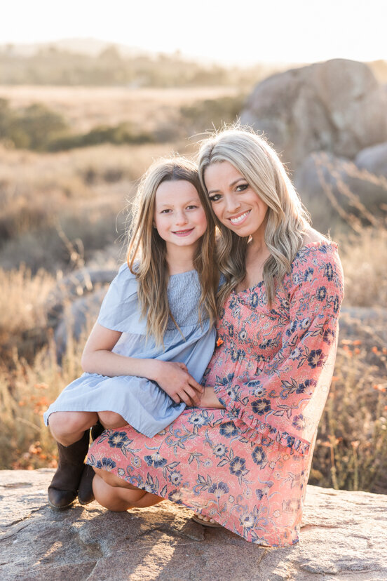 mother-and-daughter-sitting-on-rock-wrights-field-san-diego