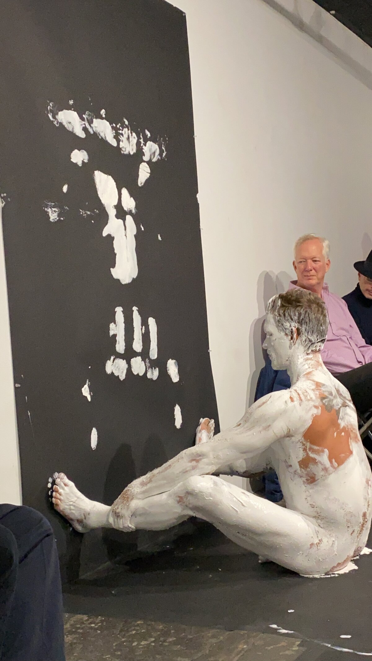 Brent Ray Fraser SoHo Project Space NYC - Body Paint Ritual 2020 - 05