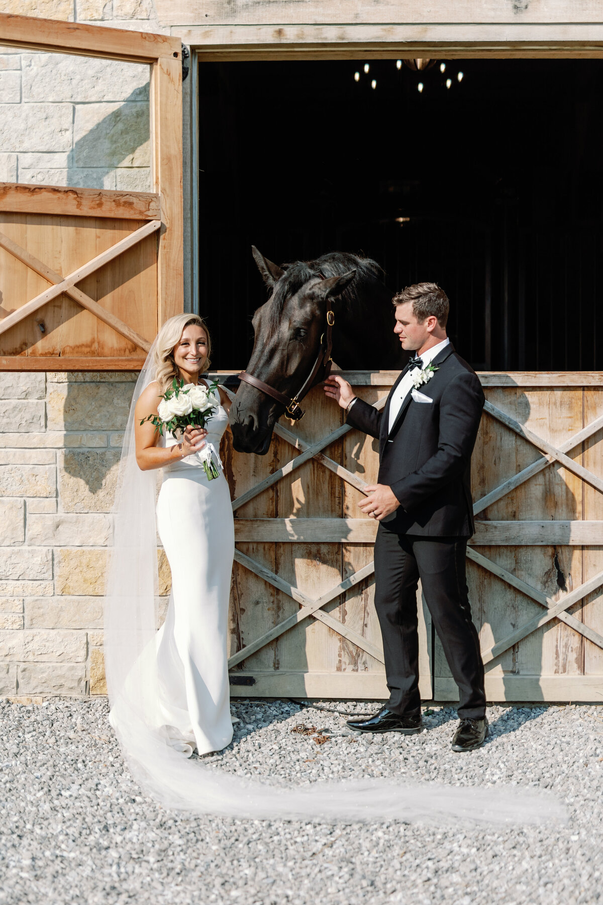 Equestrian wedding