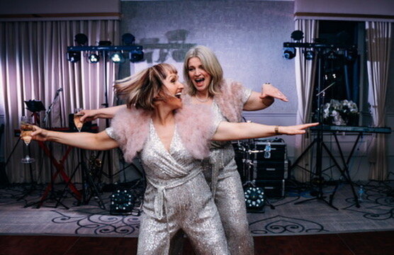 Abba tribute night at wedding 
