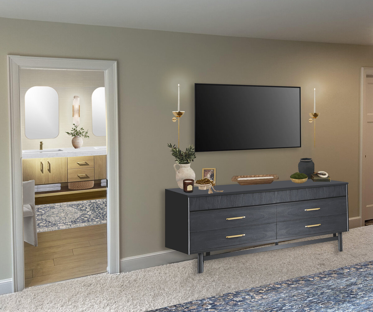 2_Bedroom TV Wall