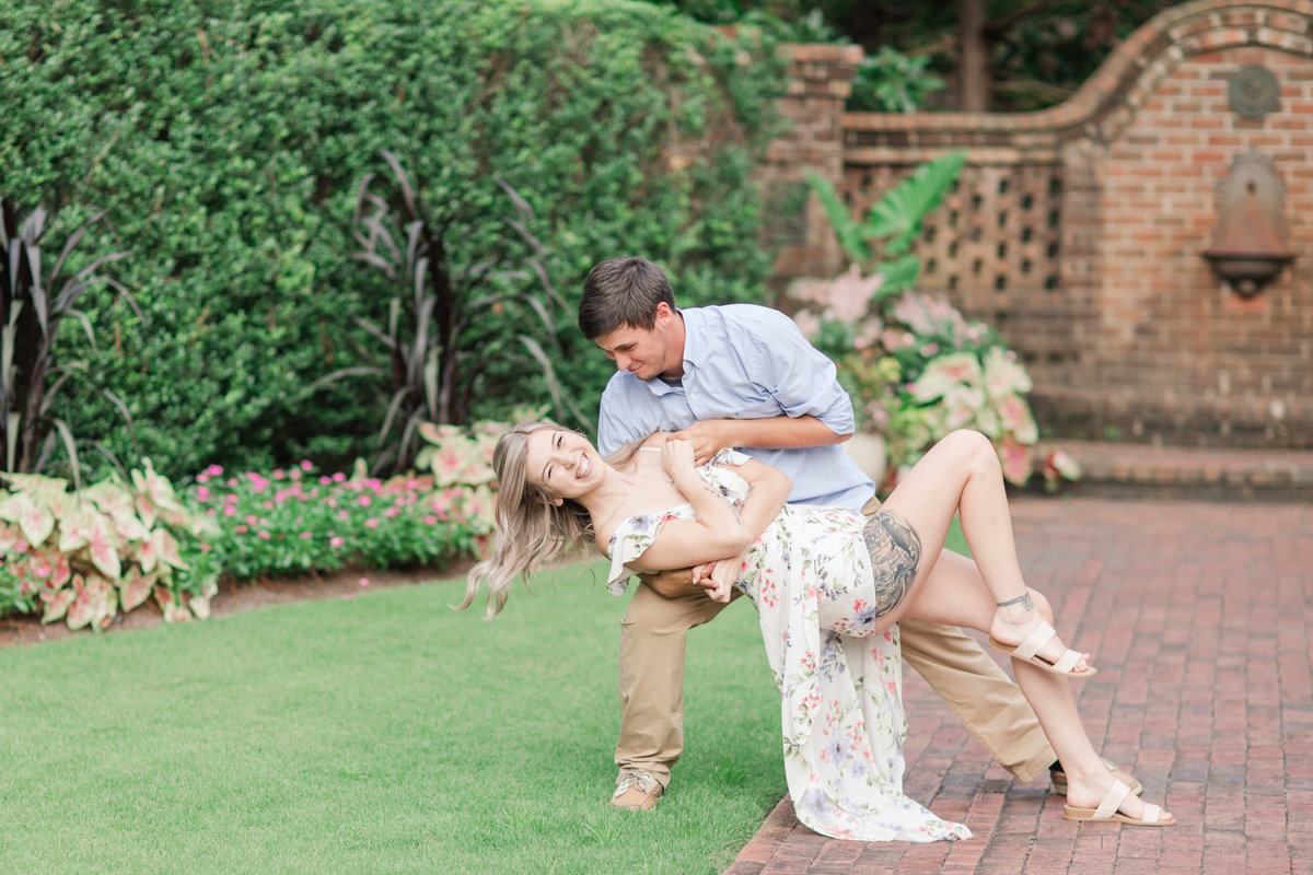 Jennifer B Photography-Sandhills Horticultural Gardens Engagement-Pinehurst NC-Cody and Kayla-2019-0177