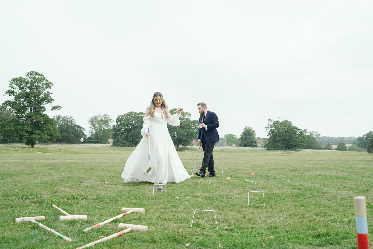 Elegant Wedding at Hinwick House, Northamptonshire - Destination Wedding Photography-146