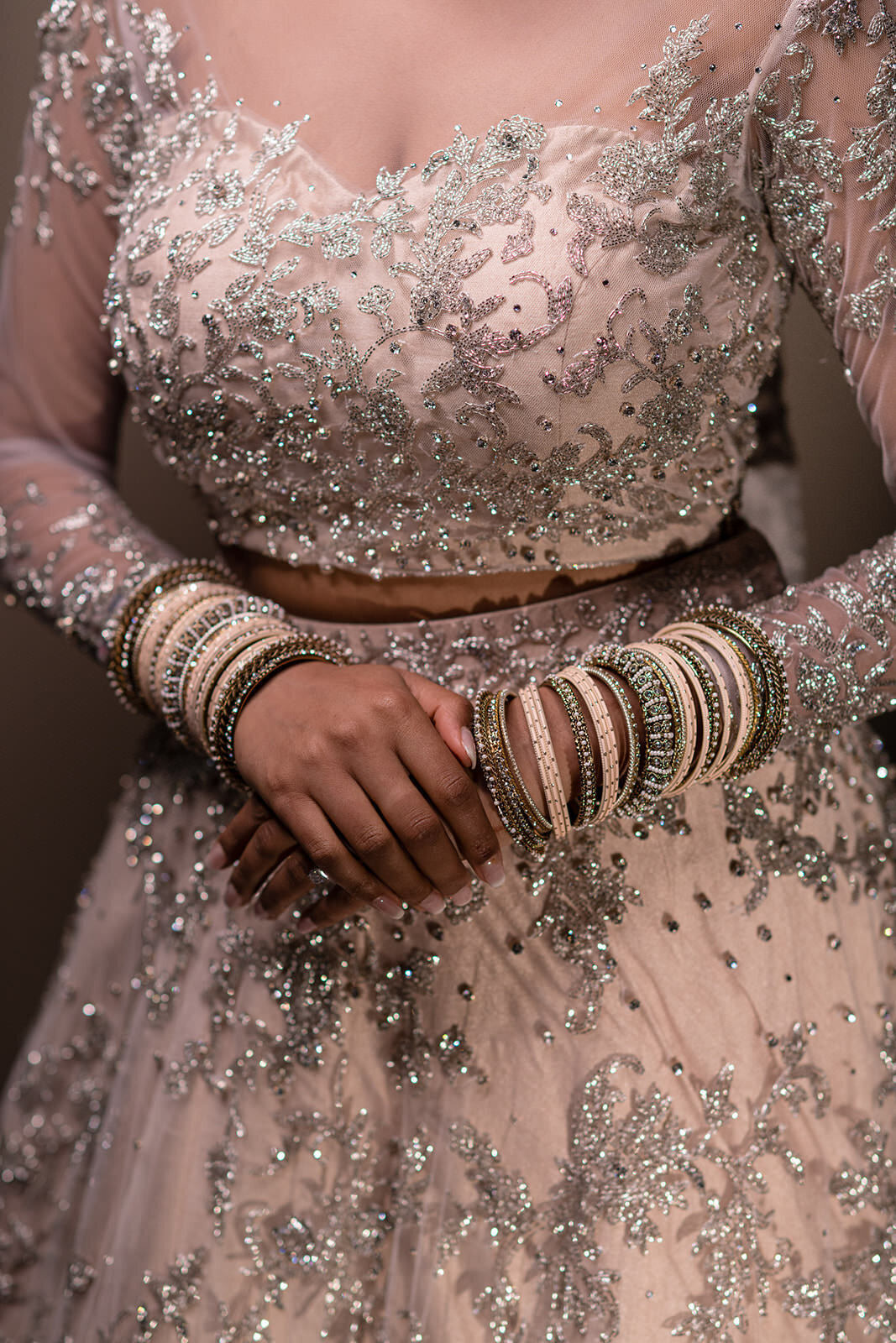 Indian wedding bridal portrait