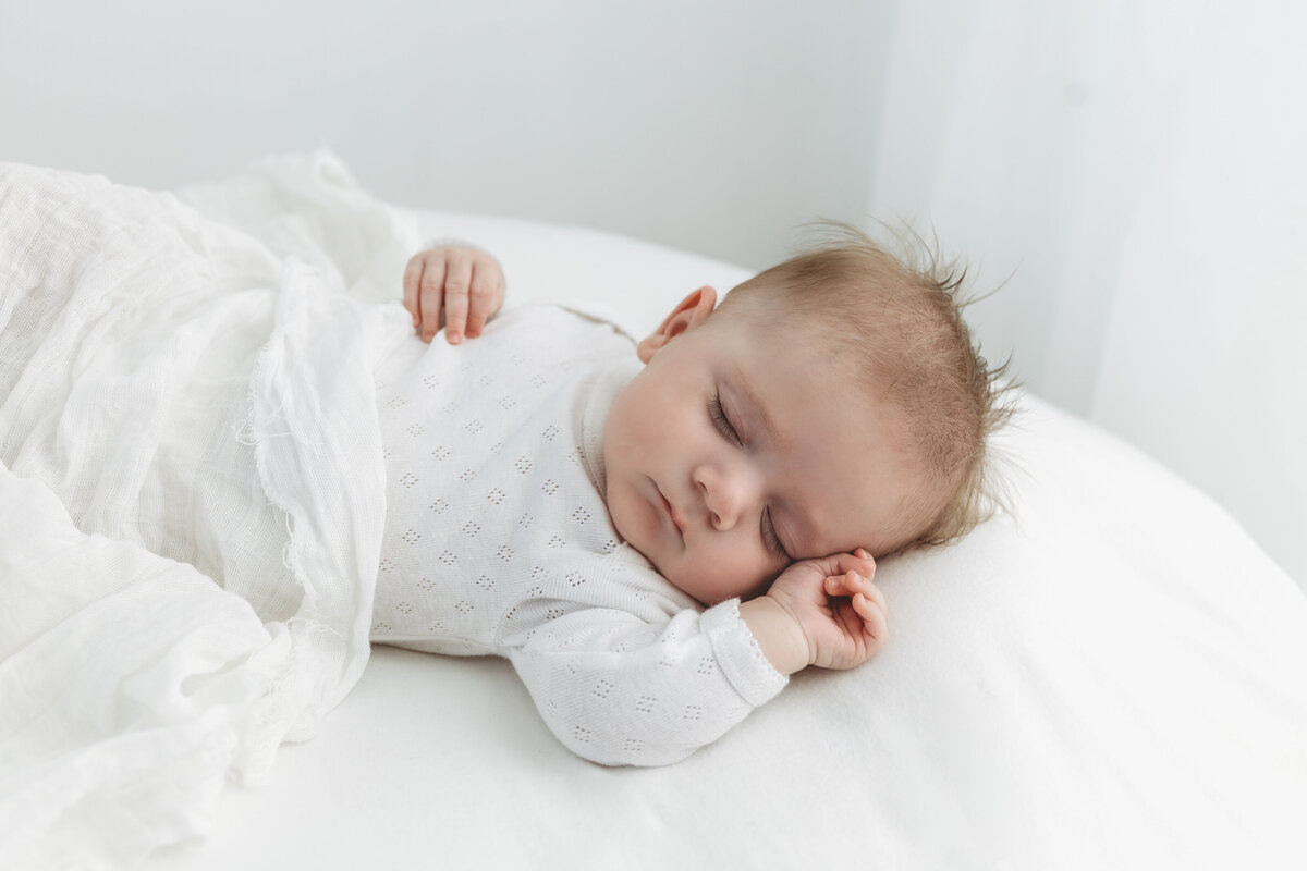 sleeping newborn