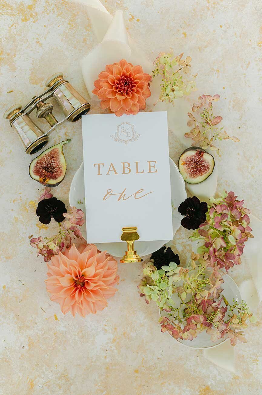 Fall Wedding Stationary in Connecticut