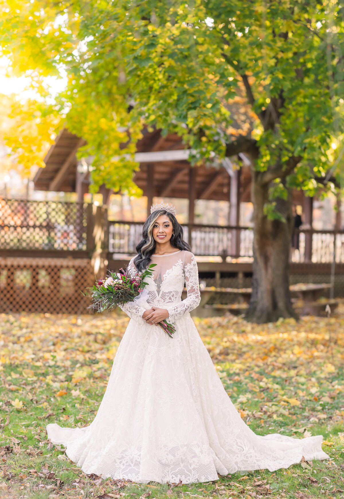 Hanover. PA Photography |  Bride on lawn