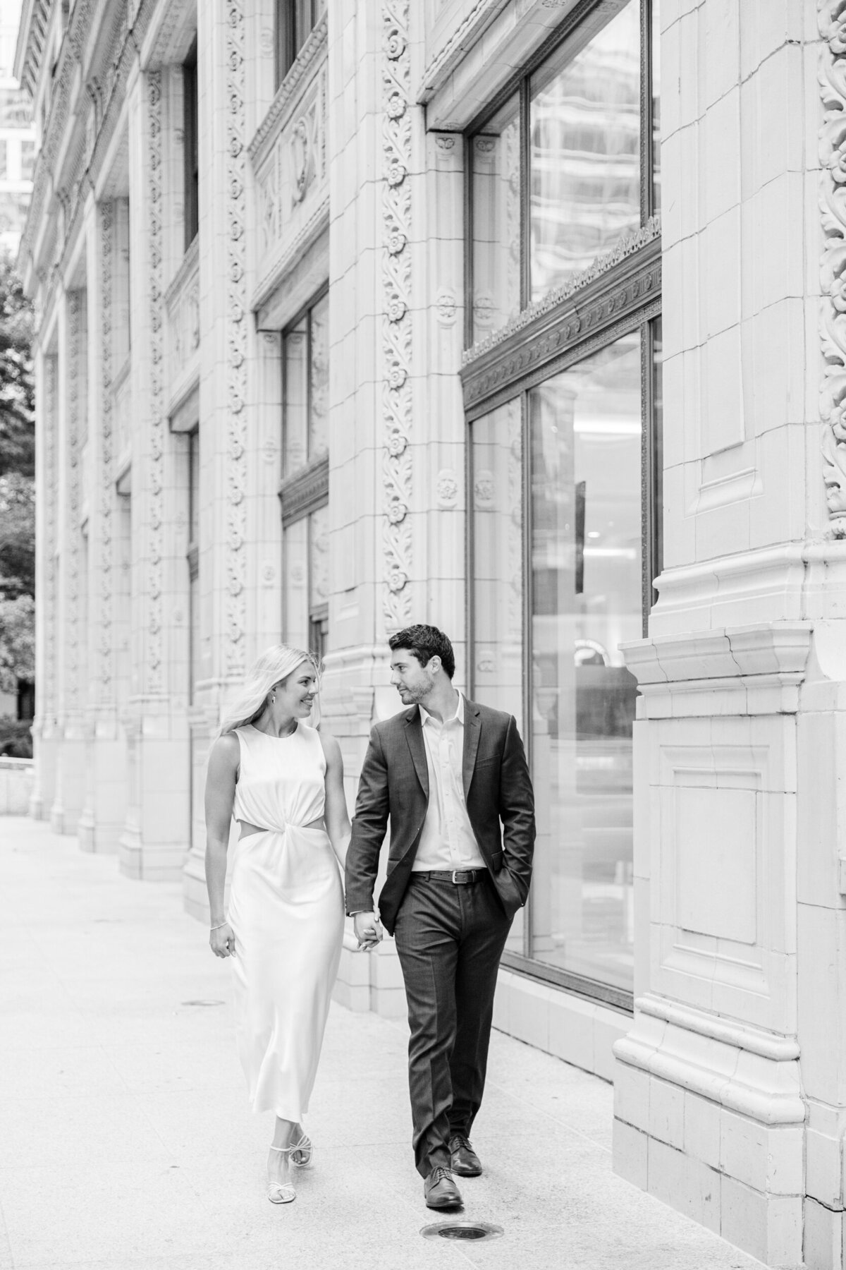 Lexi Benjamin Photography_A Downtown Chicago Engagement Session-33