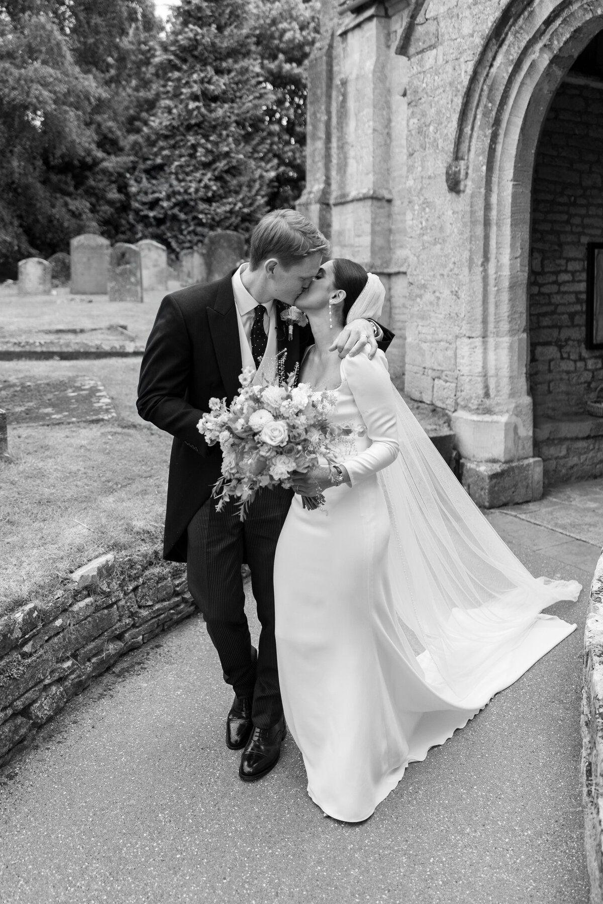 Couple portraits at Sezincote wedding
