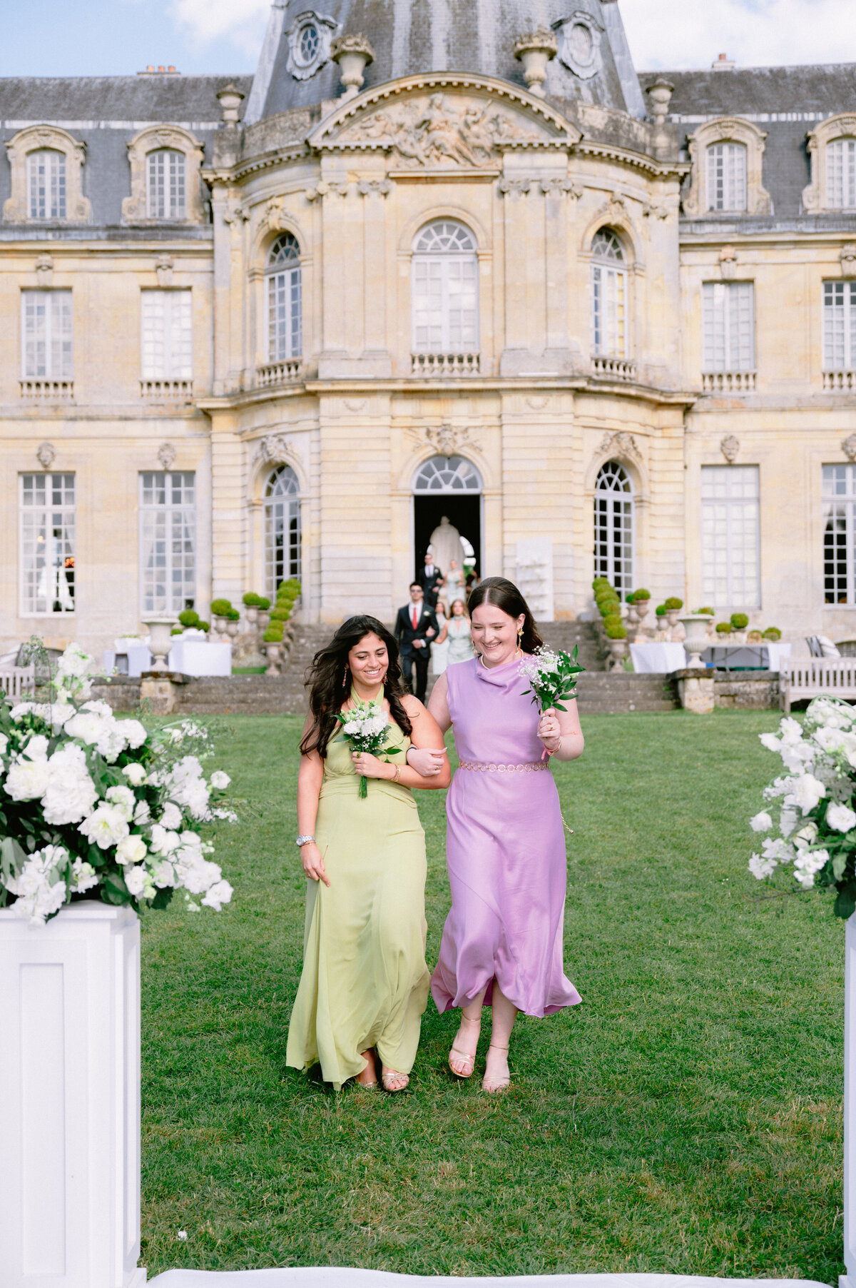 Mariage château de Champlâtreux Paris Photographe ceremonie
