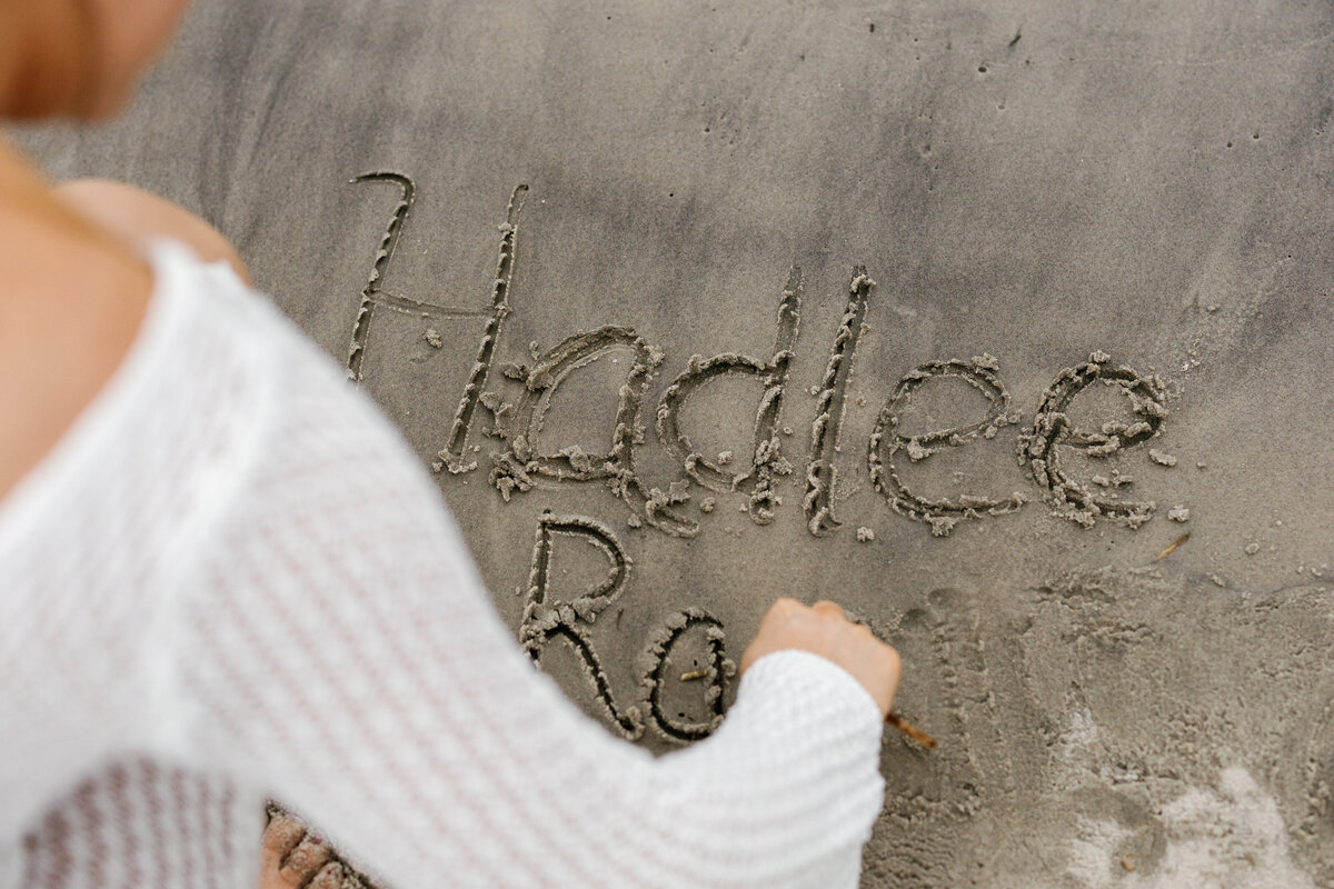 Intimate Maternity Photography in Wilmington Beach