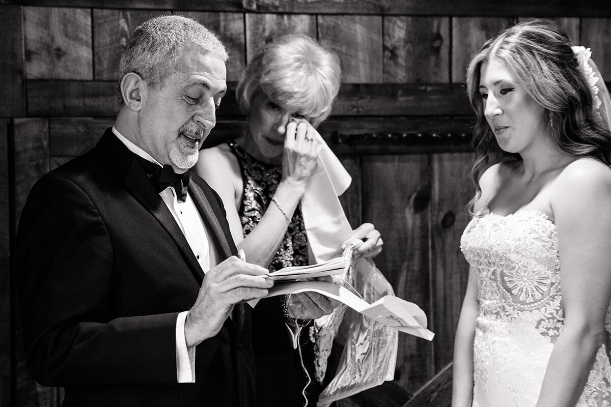 First look black and white parents